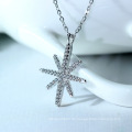 Personalisierte Pure Silver Star Halskette 925 Sterling